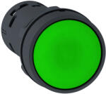 Schneider Electric Harmony XB7 - XB7NH35 - zöld sülly. nyomógomb Ø22 - nyomással visszaálló 1N0+1NC csavaros csatlakozó (XB7NH35)