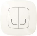 Legrand Valena Allure-Netatmo okos vezeték nélküli kettős kapcsoló (ETV), falon kívüli, 1-es kerettel, gyöngyház - 752987 (752987)