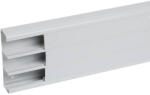 Legrand DLP-S kábelcsatorna 180x50 mm, hajlékony fedéllel, 3 rekeszes, szürke - 75804 (75804)