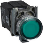 Schneider Electric Harmony XB4 - XB4BW3345 - komplett fém BA9s izzós világító nyomógomb, Ø22, visszatérő, 1NO+1NC, 230VAC, zöld (ATV630D22N4)