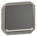 Legrand Plexo 55 váltókapcsoló ellenőrzőfénnyel 10A, antracit - 069802L (069802L)