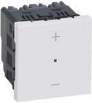 Legrand Program Mosaic nyomógombos fényerőszabályzó 150W, 3 vezetékes, fehér - 078408A (078408A)