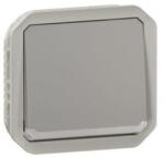 Legrand Plexo 55 váltókapcsoló ellenőrzőfénnyel 10A, szürke - 069512L (069512L)