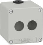 Schneider Electric Harmony XAP, XB2 SL - XAPD1502 - üres, vezérlődoboz, 2 furattal, szürke (XAPD1502)