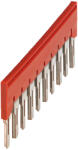 Schneider Electric Linergy TR terminals blocks - NSYTRAL610 - Dugaszolható áthidaló 10 láb 6 mm2 - es sorkapocshoz piros (NSYTRAL610)