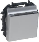 Legrand Niloé Step mechanikus hotelkártya-kapcsoló, alumínium - 863346B (863346B)