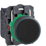 Schneider Electric Harmony XB5 - XB5AA25 - komplett műanyag nyomógomb, Ø22, visszatérő, 1NO+1NC, fekete (XB5AA25)