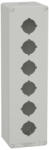Schneider Electric Harmony XAP - XAPD5606 - üres tokozat, szürke, 6 lyuk, M32 (XAPD5606)