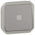 Legrand Plexo 55 időzítőkapcsoló jelzőfénnyel, szürke - 069504L (069504L)