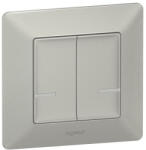 Legrand 752388 Valena Life-Netatmo okos kettős kapcsoló (végrehajtó), nulla (N) vezető bekötéssel, 1-es kerettel, alumínium (752388)