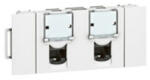 Legrand Program Mosaic aljzat DLP csatornához LCS2 Cat. 5e FTP 2xRJ45 - 76542 (76542)