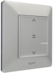 Legrand 752391 Valena Life-Netatmo okos vezeték nélküli redőny/zsaluzia kapcsoló (ETV), falon kívüli, 1-es kerettel, alumínium (752391)