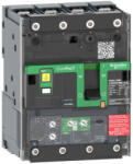 Schneider Electric ComPacT NSXm (2021) - C11E44V025B - Megszakító (16 kA 415 VAC) , 4P 4d, 25 A beállítás Micrologic 4.1 kioldóegység, sarukkal és síncsatlakozókkal (C11E44V025B)