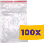  Simítózáras tasak 15x22cm 100db