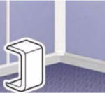 Legrand 33602 DLP mini takaróelem 20x12, 5 mm csatornához (33602)