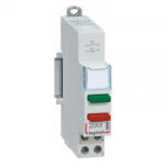 Legrand CX3 moduláris nyomógomb 1Ny (zöld) + 1Z (piros) - 412916 (412916)