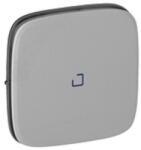 Legrand Valena Allure kétpólusú kapcsoló burkolat, fj, alumínium - 755047 (755047)