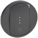 Legrand Céliane burkolat időzítő kapcsolóhoz, grafit, LEG067936 (067936)