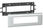 Legrand Program Mosaic DLP alu keret, 8 modulos, 85 mm fedélhez - 11218 (11218)