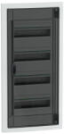 Schneider Electric PrismaSeT XS - LVSXP413 - Szekrény, füstszínű ajtó, süllyesztett, 4x13 modul, PEN (LVSXP413)