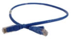 Legrand patch kábel Cat6 (U/UTP) PVC 0 5M kék d: 6mm LCS3 - 51818 (51818)