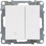 Legrand Suno nyomógombos fényerőszabályzó 125W, 2 vezetékes, fehér - 721178A (721178A)