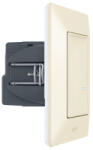 Legrand Valena Life Netatmo elefántcsont okos kapcsoló/dimmer (végrehajtó), nulla vezető nélkül (retrofit), keret nélkül 752284A Legrand (752284A)