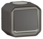 Legrand Plexo 55 falon kívüli váltókapcsoló ellenőrzőfénnyel 10A, összeszerelt, antracit - 069721L (069721L)