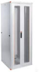 Legrand Evoline/Estap hálózati rack szekrény EVO47U8010EE 19' ' 47U 800x1000x2117mm szürke dupla perforált ajtó elöl és hátul (EVO47U8010EE)