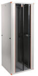 Legrand Evoline/Estap hálózati rack szekrény EVO42U8010 19' ' 42U 800x1000x1894mm szürke dupla üvegajtó / kidönthető hátlap (EVO42U8010)