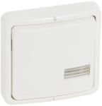 Legrand 684556 Plexo 66 kétpólusú kapcsoló ellenörzőfényessé tehető, süllyesztett (684556)