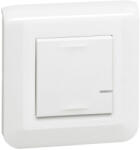 Legrand Program Mosaic-Netatmo okos előre párosított szett: kapcsoló/dimmer (nulla vezető nélkül) + kapcsoló (ETV), fehér - 077732L (077732L)