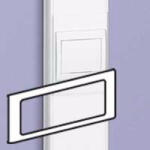 Legrand 10934 DLP 3-as rögzítő keret, 130-as fedélhez, Ø60 (10934)