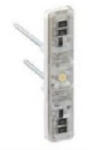 Legrand Valena Allure 752058 kék, jelzőfényes váltókapcsolóhoz vepattintható LED lámpa, (752058)