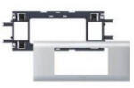 Legrand Program Mosaic DLP alu keret 4 modulos, 85 mm fedélhez - 11214 (11214)