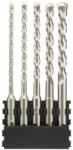 DEWALT Hegytartó, SDS-Plus fúrók, 5db, 5-12x160mm (DT70837-QZ) - pepita