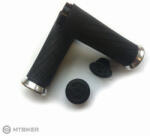 Sram reteszelő fogantyúk a Grip Shifthez, integrált 100 mm-es, ezüst karmantyúval és kormányvéggel