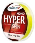 Climax Hyper Spinning Fluo Yellow 150m 0.20mm fluorocarbon bevonatos monofil zsinór