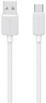 USAMS KY cablu de date (USB - Type-C, 3A, încărcător rapid, 200cm) ALB (SJ693USB02)