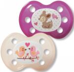 Baby-Nova Baby Nova Suzetă din silicon, mărimea 2, pentru fată (24240)