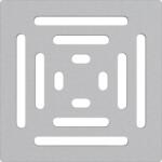 Alcadrain ALCA (Alcaplast) MPV012 Rozsdamentes rács a rozsdamentes padlóösszefolyókhoz 102×102 mm (MPV012)