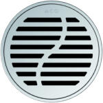 ACO padlóösszefolyó kerek rács Hullám 5141.25. 28 (5141.25.28)