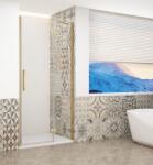 SAPHO TRINITY GOLD 110 cm jobbos zuhanyajtó transzparent üveggel, matt arany GT1211CR-G (GT1211CR-G)