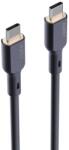 AUKEY CB-SCC102 USB-C Apa - USB-C Apa 2.0 Adat és Töltőkábel - 1.8 m, Fekete