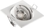 MAX-LED Вградено осветително тяло 1xGU10/MR16/10W/230V 9x9 см бяло (MX0313)