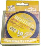 EuroCarp Challenge Braided 10 m 0, 16mm 12, 6kg fonott előkezsinór
