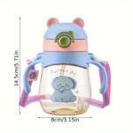  Aranyos Rajzfilm Vizespalack Szívószállal 300 ml