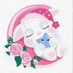 Ideyka Ideyka: Festés Számok Szerint, Álmos Nyuszi - 30 x 30 Cm