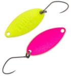 Nories Masukuroto Tulle 27 mm 1.8g #002 Kanál Villantó (Fluo-Gelb / Pink)