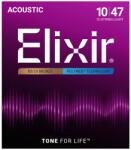 ELIXIR - 80/20 Bronze PolyWeb 10-47 Light 12 húros akusztikus gitárhúr készlet